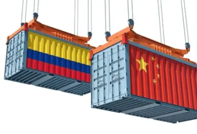 Envíos económicos de China a Colombia