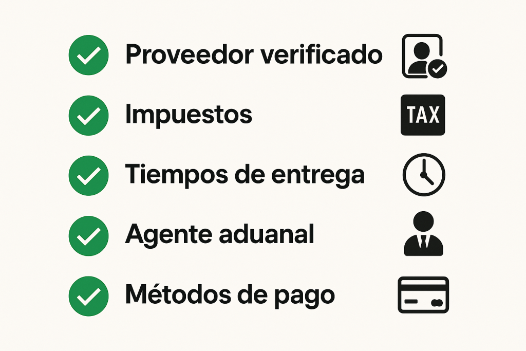 Pasos básicos para importar desde China a Colombia